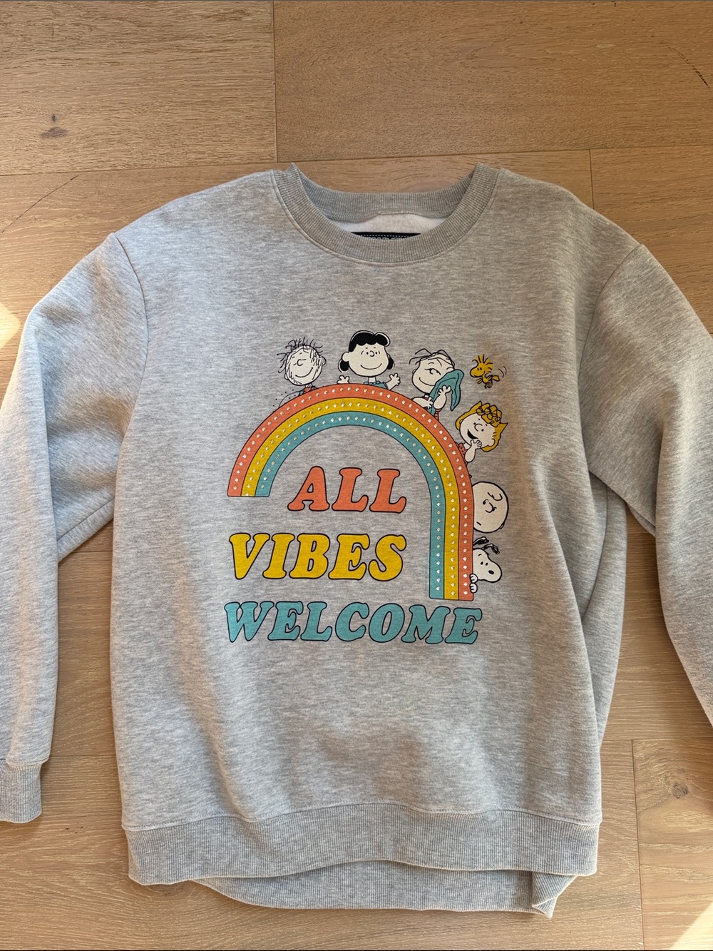 Peanuts “All Vibes Welcome” sweatshirt